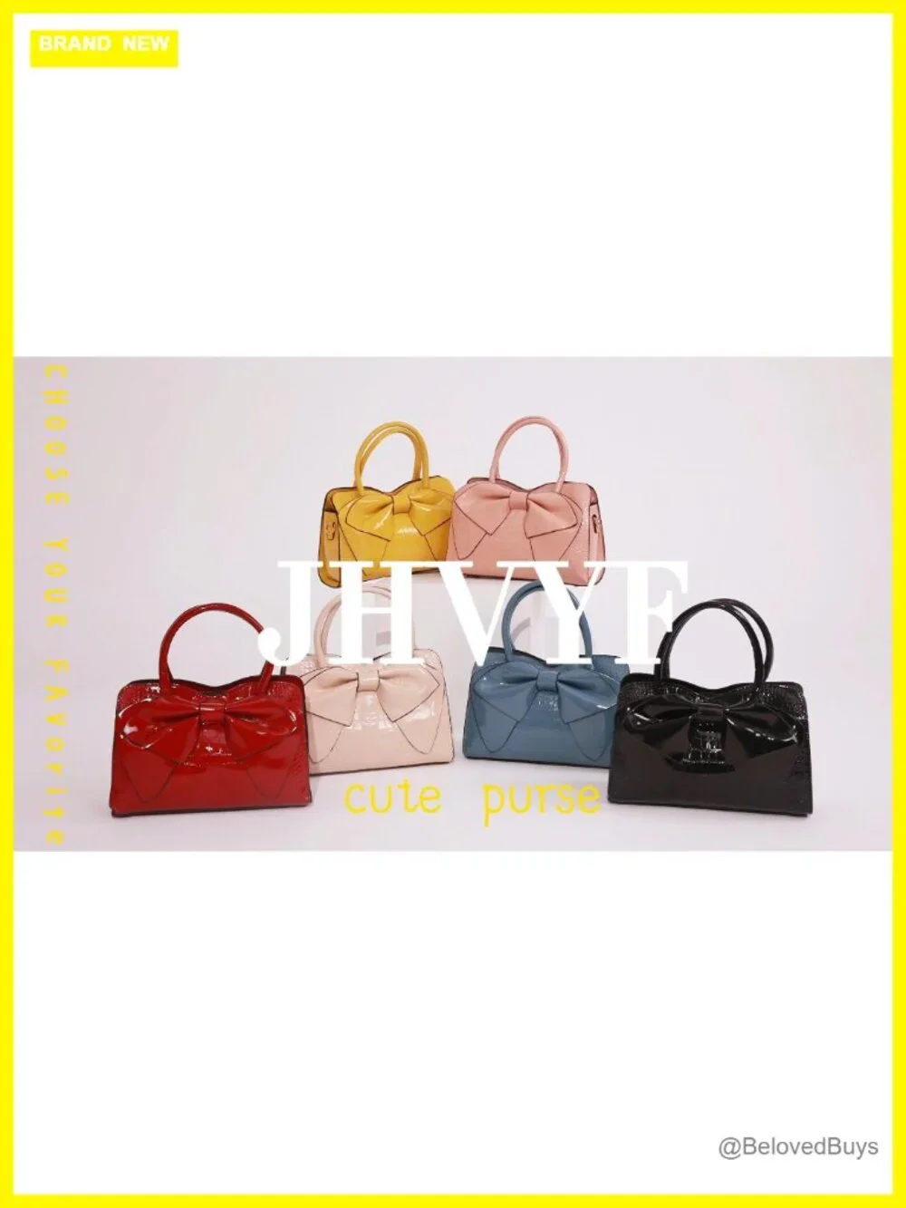 Women PU Leather Satchel Handbag with Removable Strap Tote Shoulder Bag